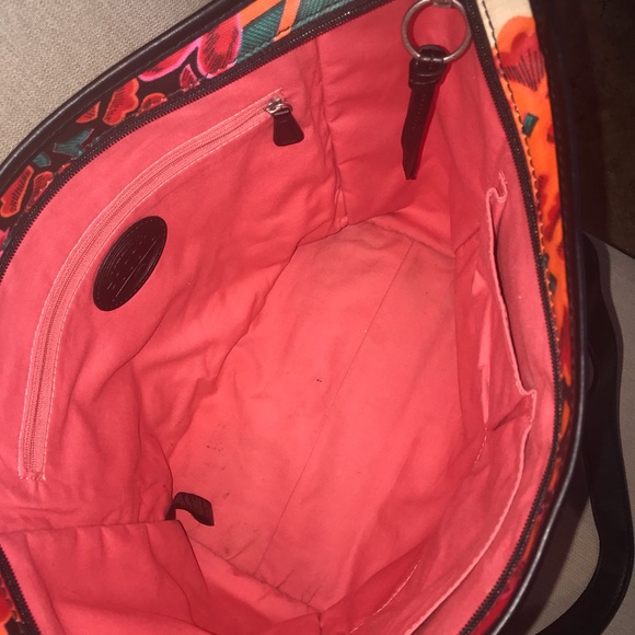 Fossil Waxed Canvas Tote - Picture 3 of 4